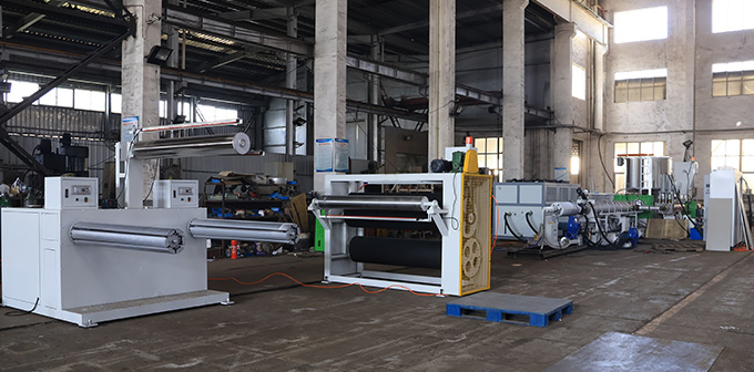 Precision secondary foaming oven with multi zone heating for PS underlayment board production