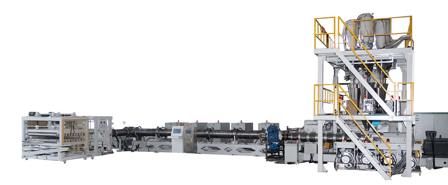 CO2 Free Foamed XPS Production Line for Flexible Insulation Board Manufacturing