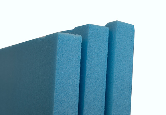 XPS foam board stack samples made on Mingxinzhi CO2 XPS production line