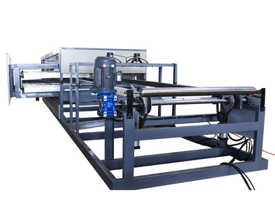 Mingxinzhi precision secondary foaming oven with conveyor for PS underlayment board curing and sizing