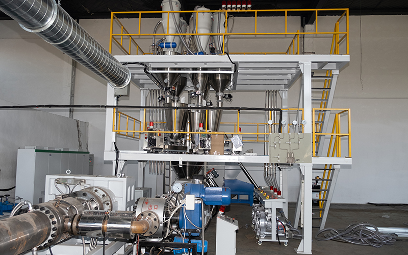 Mingxinzhi XPS extrusion line downstream auxiliary system for cutting grooving stacking and packing