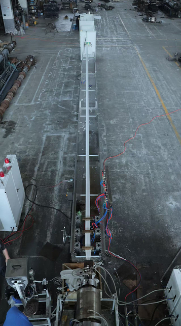 Mingxinzhi PS foam profile extrusion line producing crown molding and ceiling border trim