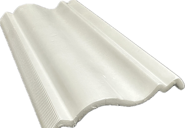 Embossed PS foam decorative panel trim profile for 3D ceiling design components