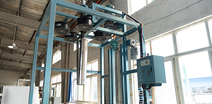 CO2 injection and homogenization unit for PS foam underlay extrusion line precise metering