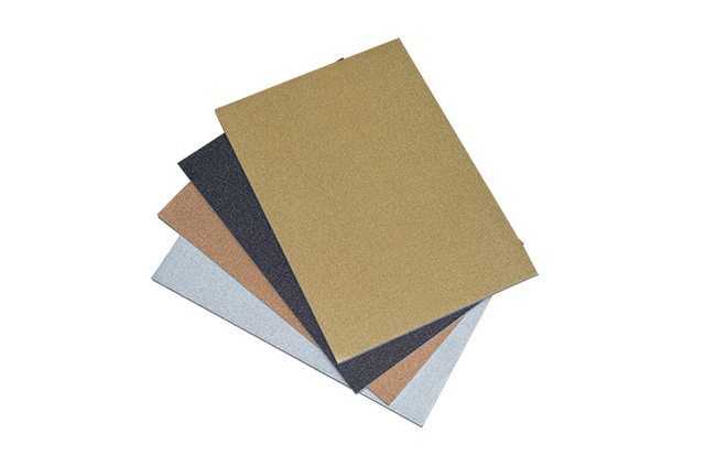 Colored KT board sheets for advertising displays and signage made on MXZ production line