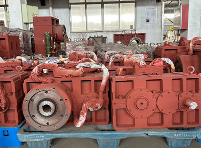heavy duty zlyj extruder gearbox with thrust bearing for plastics extrusion line